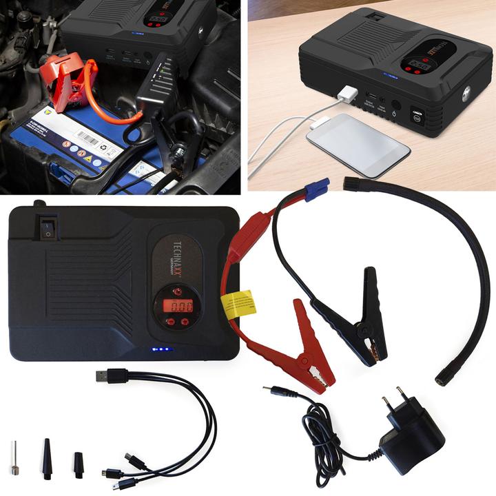 Produktbild Technaxx 4-IN-1 MULTIFUNCTIONAL JUMP (500 A, 14000 mAh)