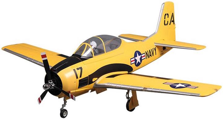 Immagine prodotto FMS t-28d trojan v4 giallo - 142 cm (Merlo)