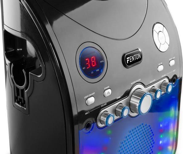 Actual product image Fenton Karaoke Machine SBS20B Black (Active)