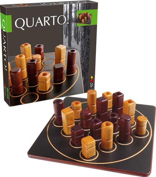 Actual product image Gigamic Quarto Classic (French, English, Italian, German)