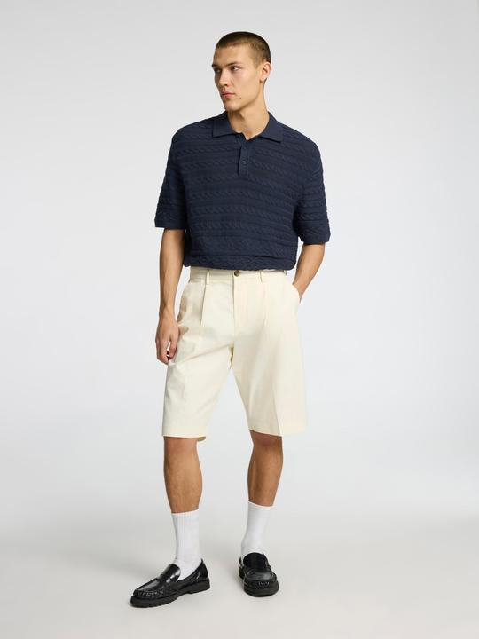 Actual product image Selected Homme Kurzärmeliges Polohemd aus Strick (XL)