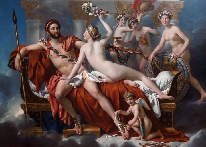 Immagine prodotto Grafika Kids Jacques-Louis David: Marte disarmato da Venere, 1824 (24 pezzi)
