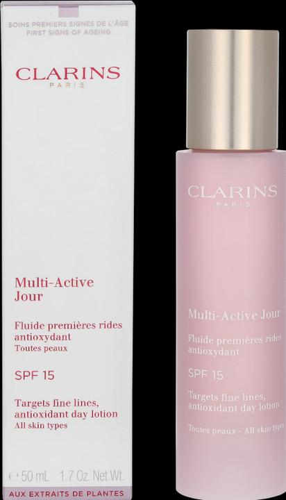 Produktbild Clarins Multi Active (50 ml, Gesichtsfluid, SPF 15)