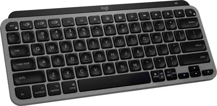 Actual product image Logitech MX Keys Mini For Mac Minimalist Wireless Illuminated Keyboard - SPACE GREY - CH - EMEA28-935 (CH, Wireless)