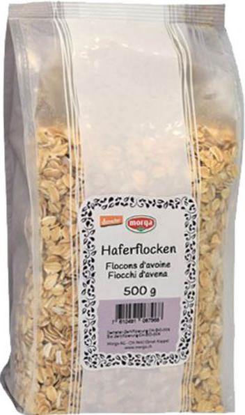 Morga Haferflocken Demeter (500 g)