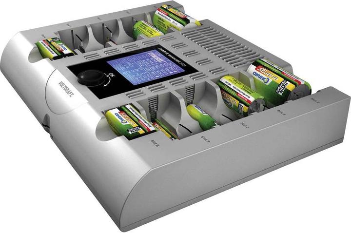 Produktbild Voltcraft Rundzellen-Ladegerät (AAA, 9V Block, AA, Ladegerät ohne Akku)