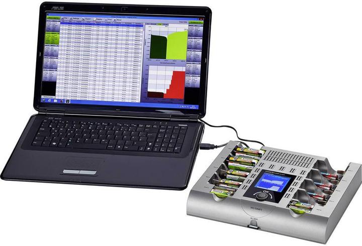 Produktbild Voltcraft Rundzellen-Ladegerät (AAA, 9V Block, AA, Ladegerät ohne Akku)