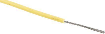 Produktbild Rs Pro UL1180 Hook-up wire 28AWG Yellow 100m