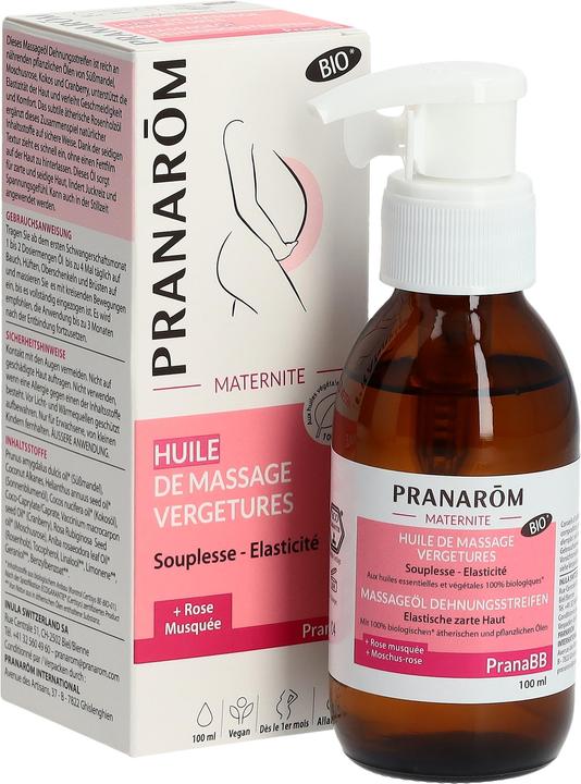 Produktbild Pranarom PranaBB Schwangerschaft Massageöl Dehnungsstreifen Bio (100 ml)