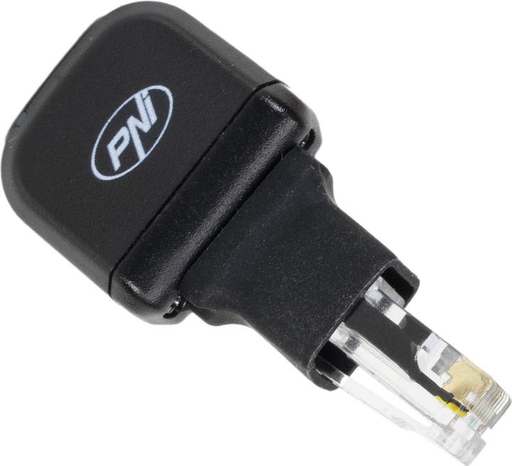 Actual product image PNI CB radio Escort HP 6500 and additional microphone dongle with Bluetooth Mike 65 included in