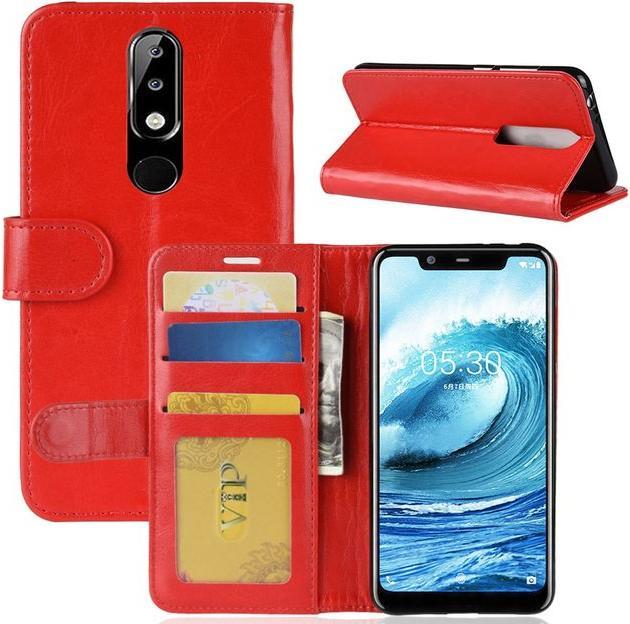 Produktbild MU Classic Crazy Horse II Leder Bookcover Series (Nokia 5.1 Plus)