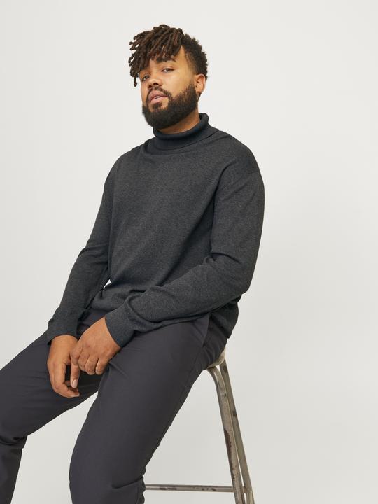Produktbild Jack & Jones Plus Size Rollkragenpullover Rollkragenpullover (5XL)