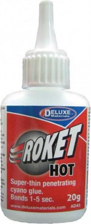 Deluxe Materials Roket Hot CA 20g (35 g, 1 ml)
