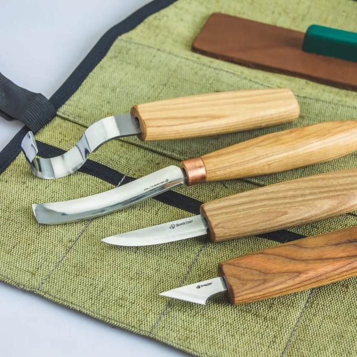 Immagine prodotto Beaver Craft S49 Set di coltelli da intaglio in legno Spoon (30 mm)