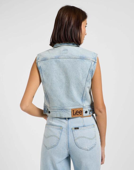 Produktbild Lee Jeansjacke Cropped Rider Vest (XS)