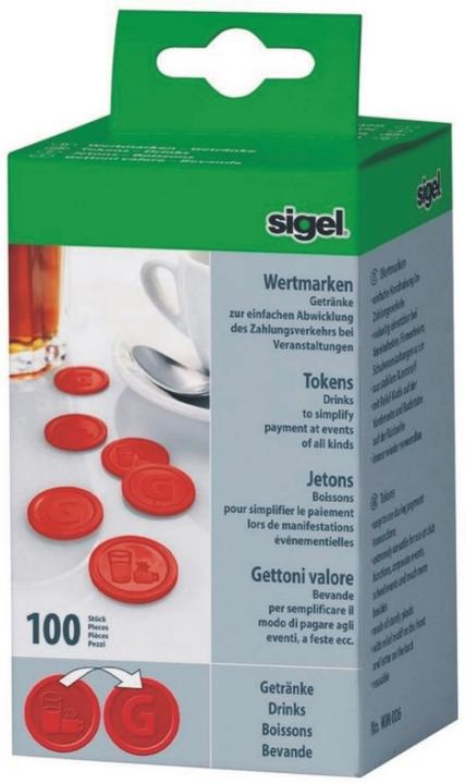 Energie-Label Sigel Wertmarken Getränke