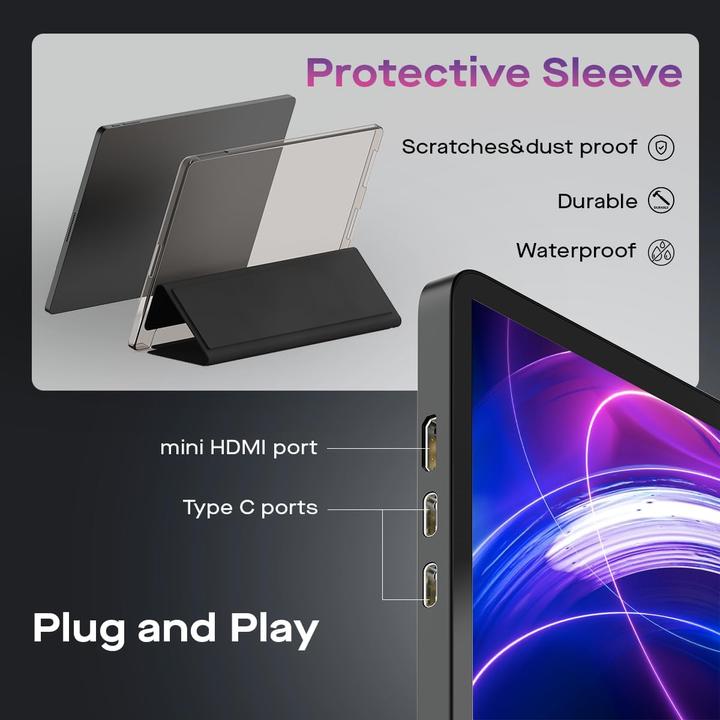 Produktbild Mobile Pixels Glance Plus (1920 x 1080 Pixel, 15.60")