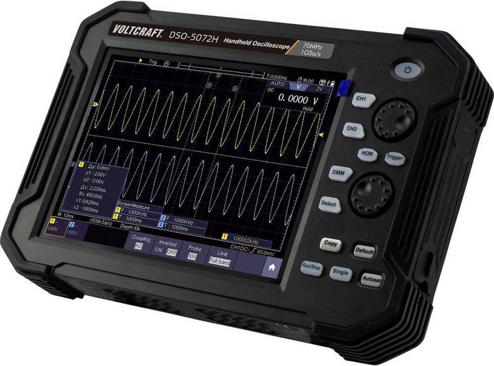 Produktbild Voltcraft Hand Oszilloskop (Scope Meter) Digitales DSO 5072H (CAT II)