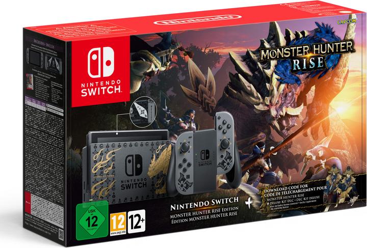 Actual product image Nintendo Switch - Monster Hunter Rise Edition