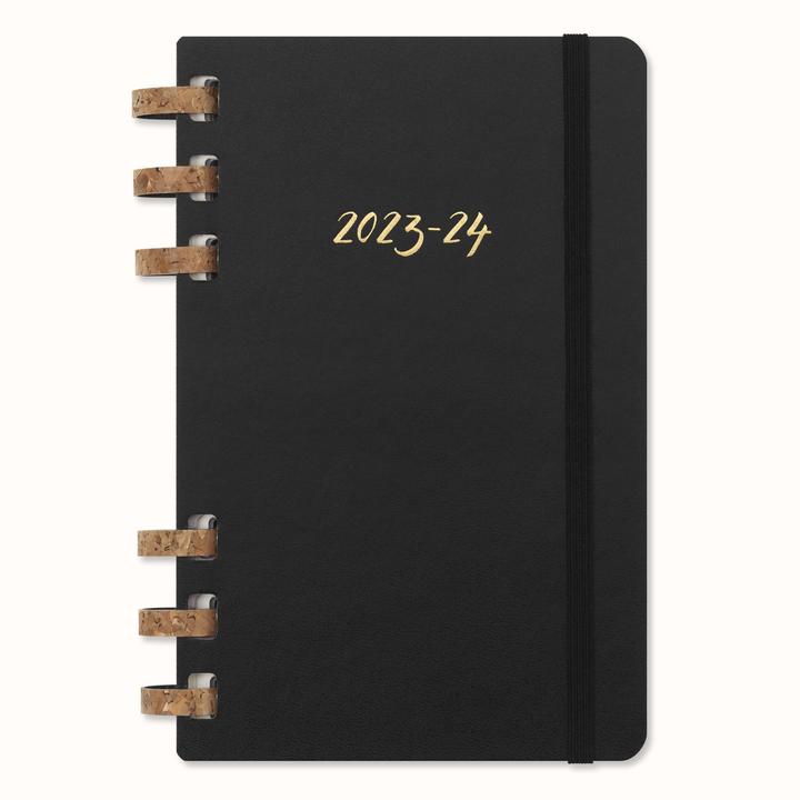 Image du produit Moleskine Agenda universitaire 12 mois à spirales 2023/2024, grand format/A5, calendrier semainier (A5, Anglais)