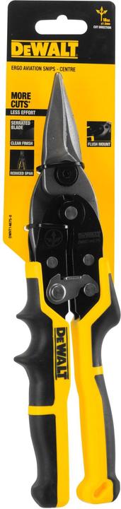 Actual product image DeWalt ERGO Straight Sheet Metal Shears (260 mm)
