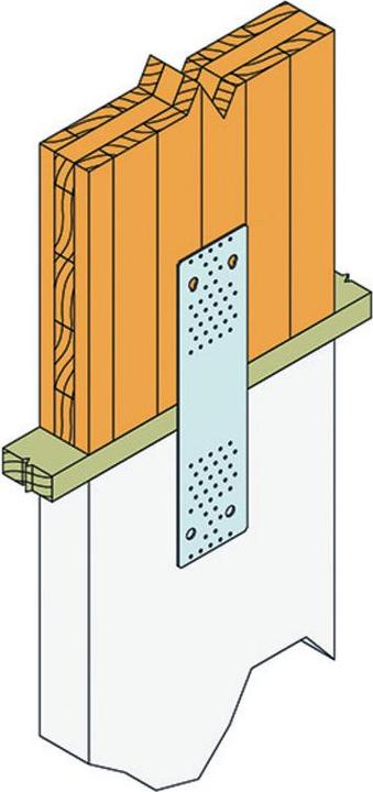 Actual product image Simpson Sst Zug- und Scherplatten SIMPSON NPB255 (Flat connectors, 1 pcs.)