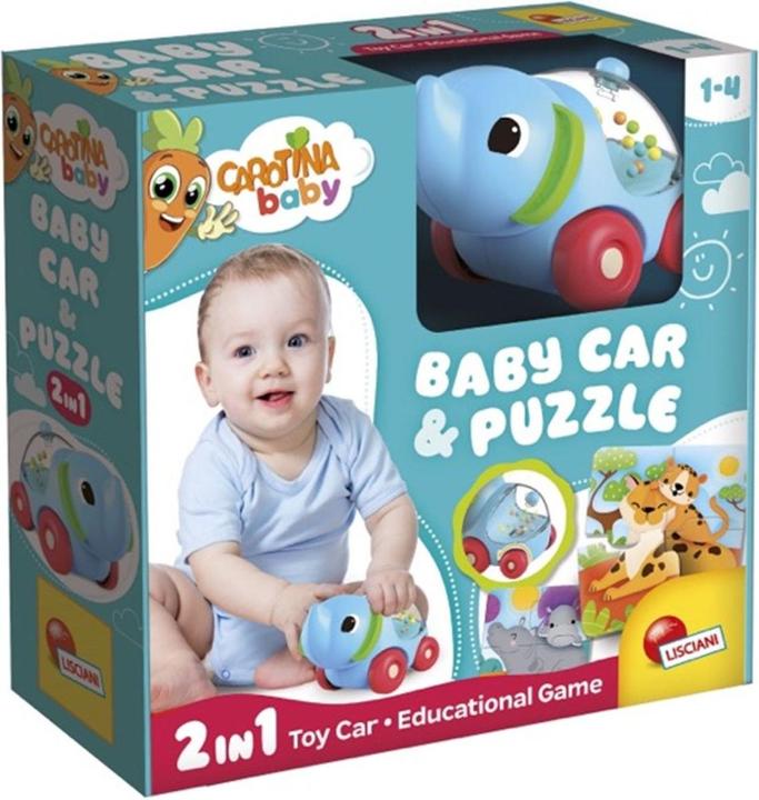Immagine prodotto Lisciani Carotina Baby Elefante Auto e Puzzle