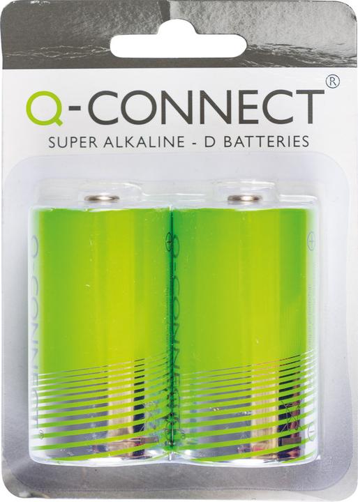 Immagine prodotto Q-Connect Alcalino (2 pz., D, 12500 mAh)
