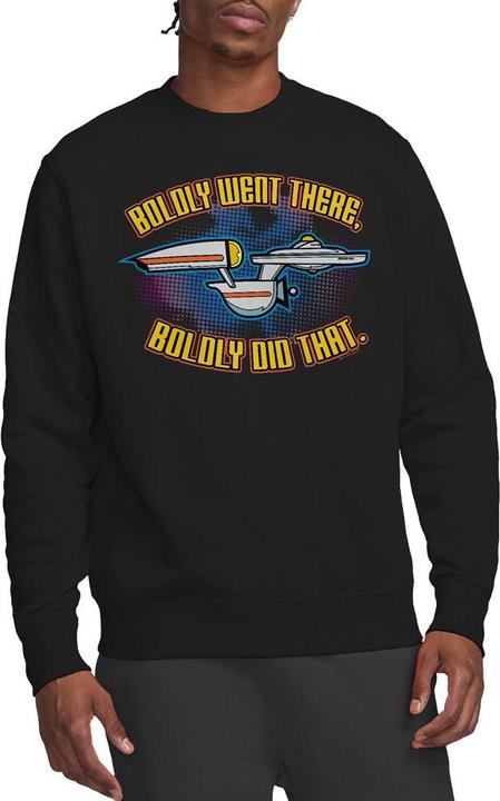 Actual product image Star Trek Quogs Unisex Adult Bold Sweatshirt (M)