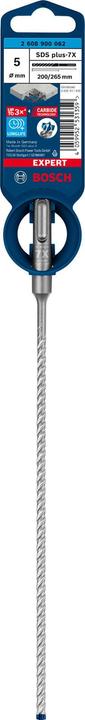 Image du produit Bosch Professional Zubehör Foret marteau EXPERT SDS plus-7X, 5 x 200 x 265 mm (5.0 millimètres)