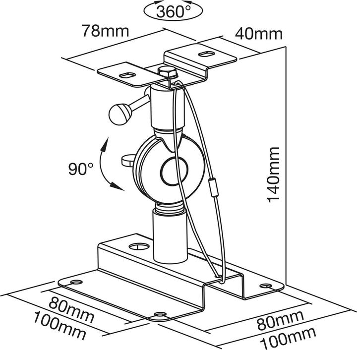Immagine prodotto InLine Altoparlante a parete (1 coppia, Installazione a parete)