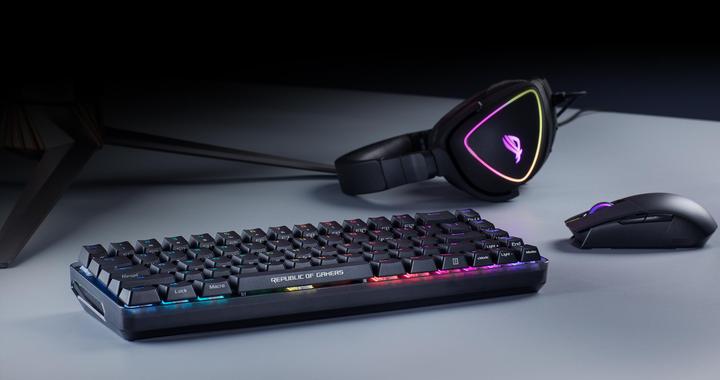 Produktbild ASUS ROG Falchion (CH, Kabellos, Kabelgebunden)