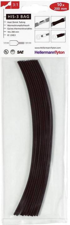 Produktbild HellermannTyton Schrumpfschlauchsortiment Tran (10 x)