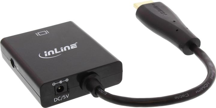 InLine HDMI zu VGA und stereo Audio Konverter Kabel 1080p (Digital -> Analog)