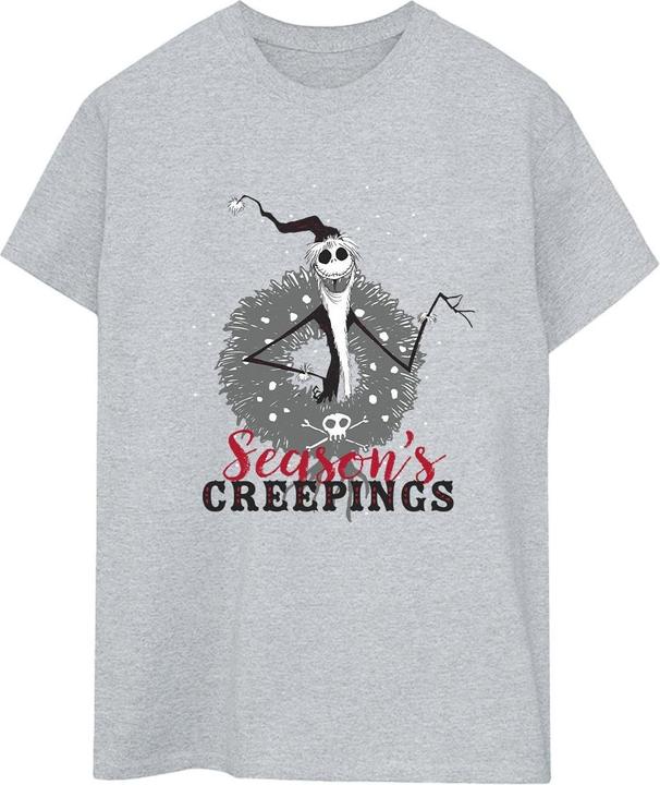 Produktbild Disney The Nightmare Before Christmas Seasons Creepings Wreath TShirt (5XL)