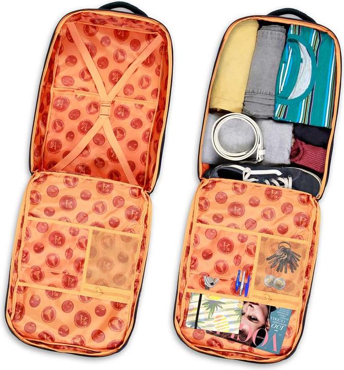 Actual product image Karactermania Large Mercury Travel Backpack 47x23x33cm Spaceship