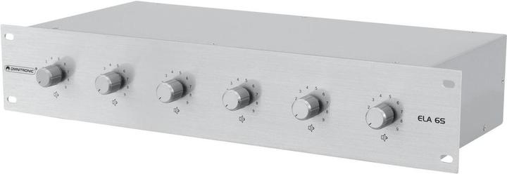 Produktbild Omnitronic ELA 6SZonen LSRegler si
