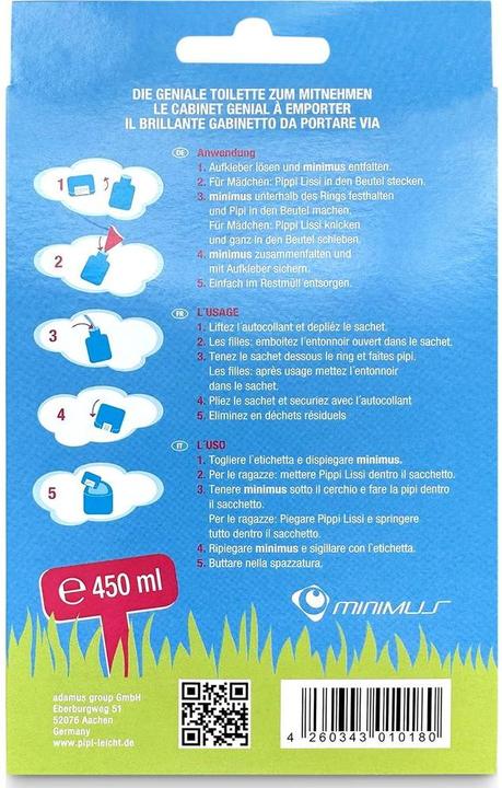 Produktbild Minimus Notfall Toilette