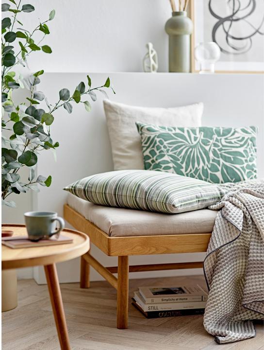 Image du produit Södahl Coussin Abstract Leaves 60 cm x 40 cm, Vert (40 x 60 cm)
