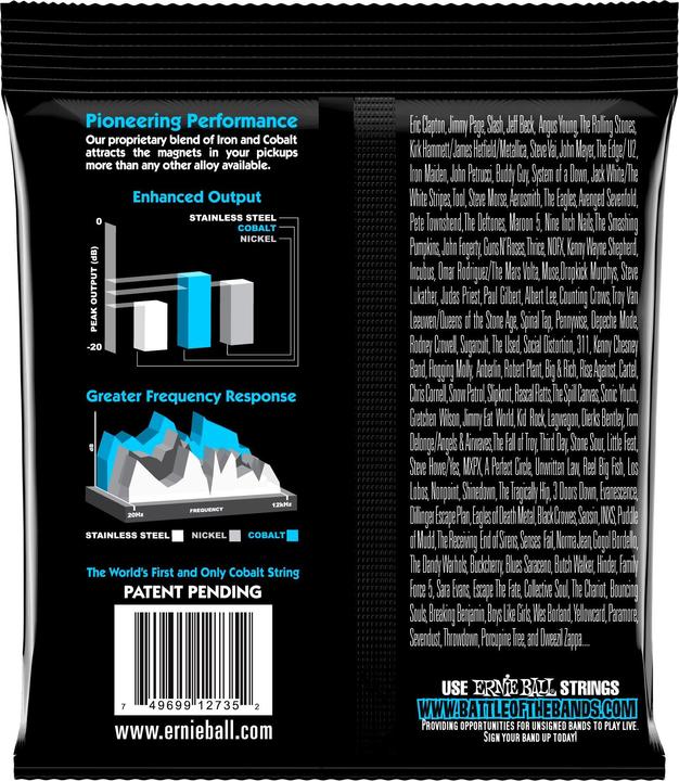 Immagine prodotto Ernie Ball Slinky Extra (4 x, Basso elettrico, 0.10")