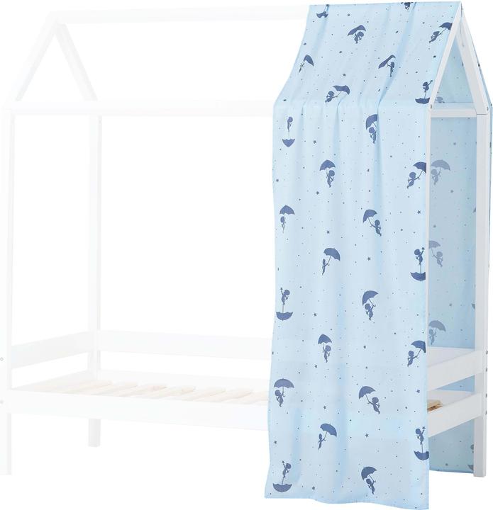Produktbild Hoppekids Sandmännchen (Ole Lukoie) Hausbett-Vorhang für Hausbetten 70x160 cm, Blau