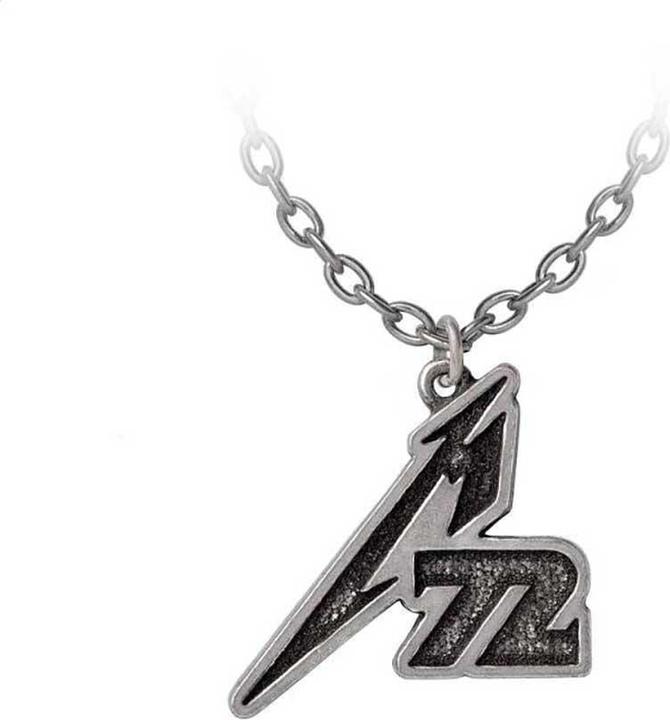 Metallica Logo Anhänger M72 Englischer Zinn (100% synthetisches Material)