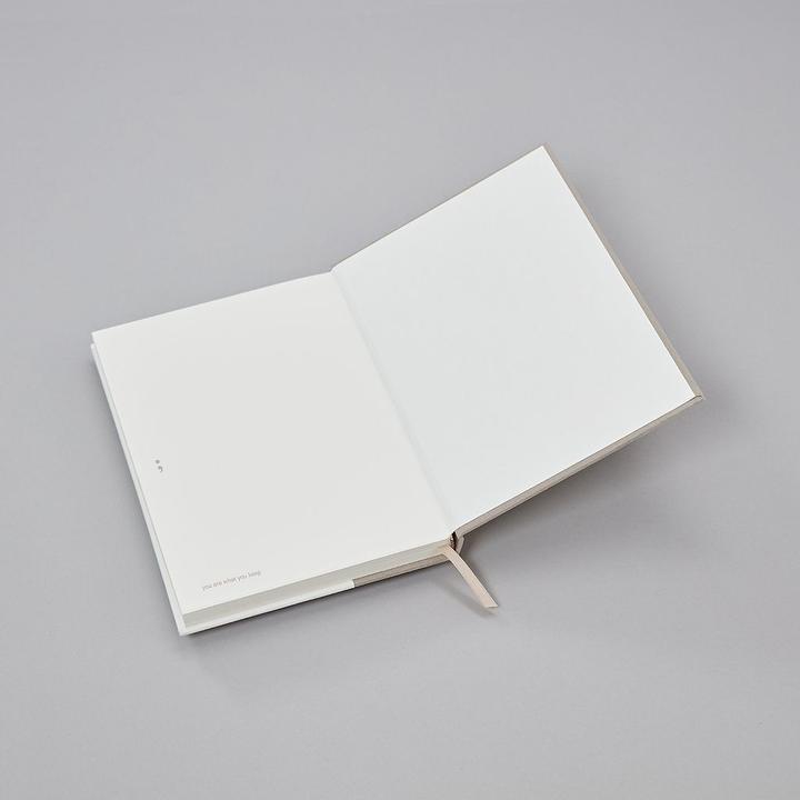 Actual product image Semikolon Notebook (A5) NATURAL AFFAIR, Desert, Blank (A5)