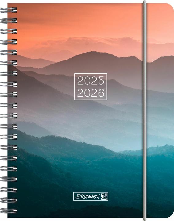 Produktbild Schlerkalender (2025/2026) 'Misty Sunset' (A6, Englisch, Niederländisch)