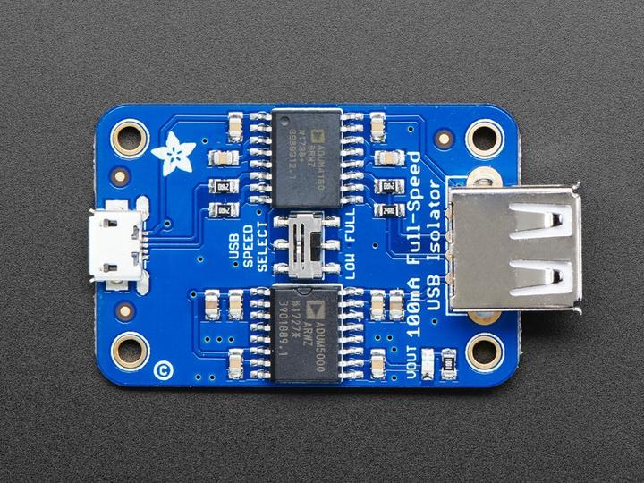 Produktbild Adafruit USB Isolator 100mA Isolated Low/Full Speed USB (Diverse)
