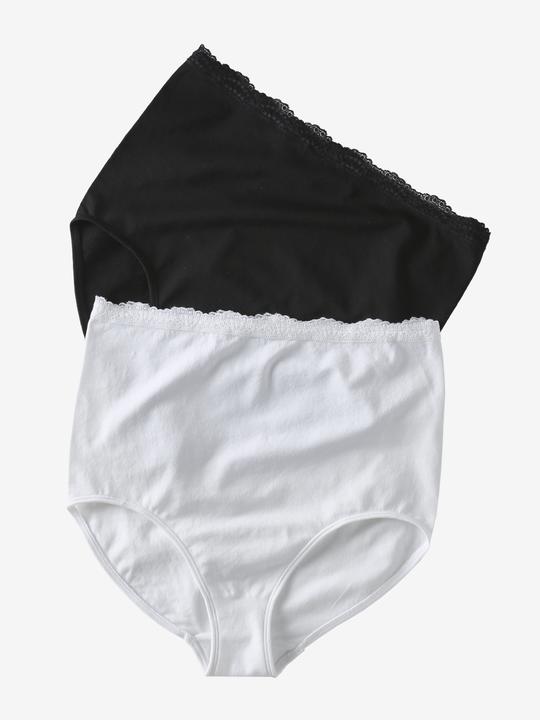 Produktbild Envie de Fraise 2er-Pack nahtlose Umstands-Slips mit hoher Taille (40, 2er Pack)