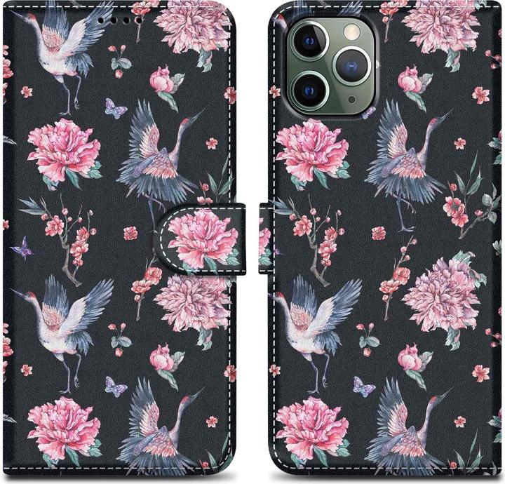 Kranich & Blumen No. 9