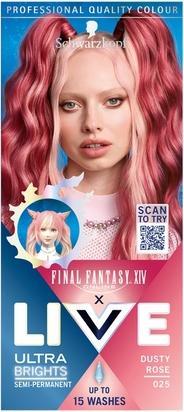 Schwarzkopf Live farba do włosów 025 Dusty Rose (025 Dusty Rose)