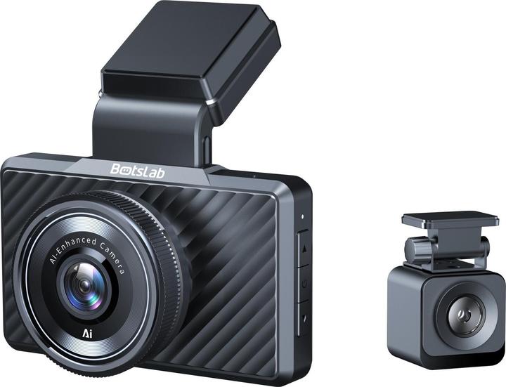 Actual product image Botslab Dash + Rear Camera G500H Pro, 3K, GPS, Wi-Fi, 3inch LCD, black (Built-in display, GPS receiver, Wi-Fi, Full HD)
