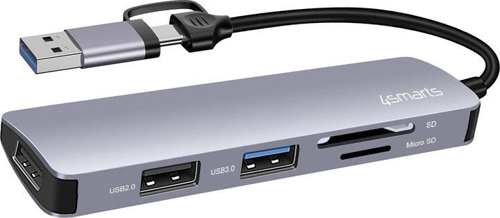 Actual product image 4smarts Universal (USB-A, USB-C, 3 Ports)